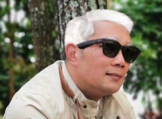 Tampil Beda dengan Rambut Putih, Ridwan Kamil: Disuruh Istri Ganti Gaya Rambut