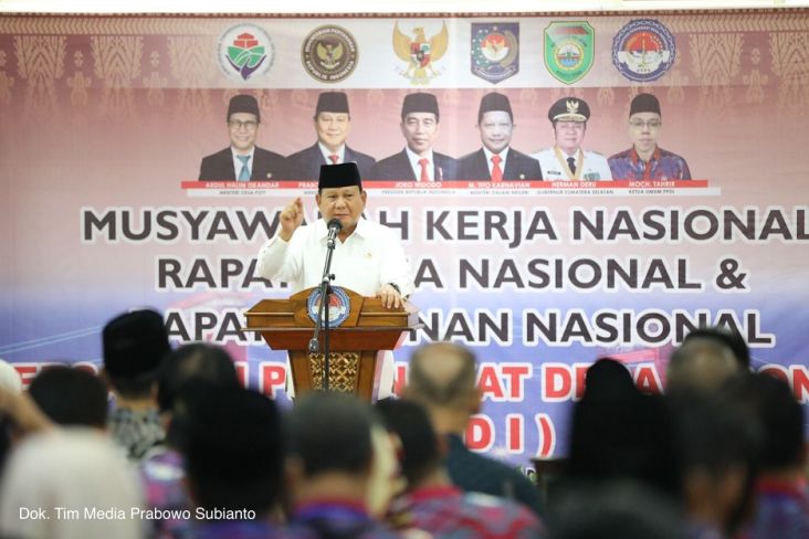 Prabowo: Kalau Kita Mampu Jangan Serakah, Ingat Orang Lain