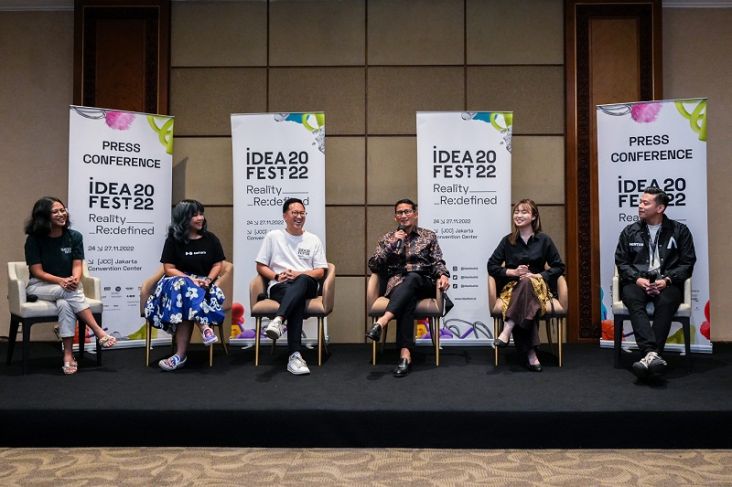 IdeaFest 2022, Kolaborasi Akbar Ratusan Insan dan Komunitas Industri Kreatif Indonesia Resmi Digelar