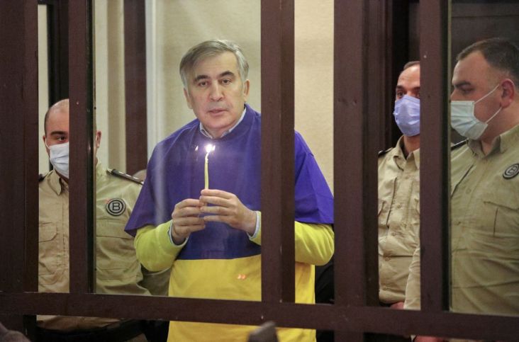 Arsenik Ditemukan di Tubuh Mantan Presiden Georgia yang Dipenjara