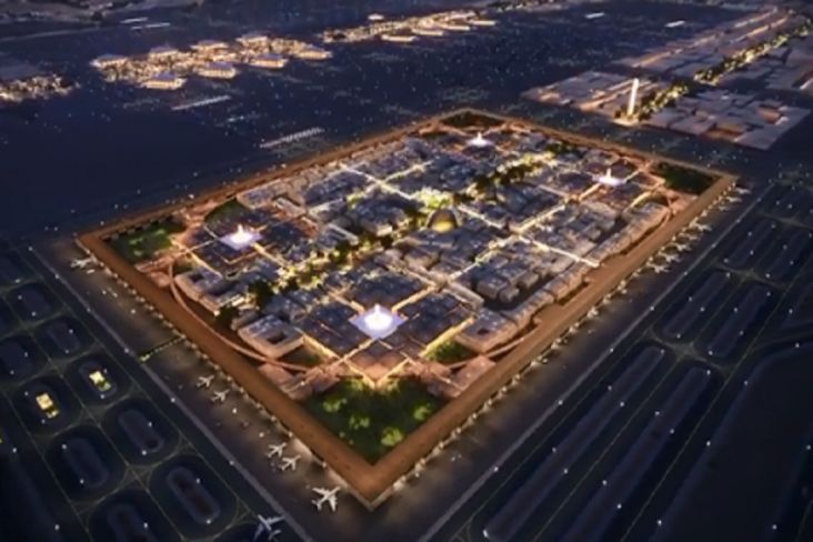Pangeran Arab Saudi Mohammed bin Salman Luncurkan Master Plan Bandara Raja Salman