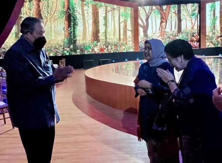 5 Momentum Jabat Tangan dan Tegur Sapa SBY dengan Megawati