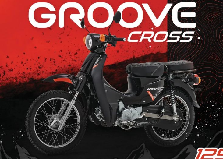 Motor Bebek Bandel Groove Cross 125 Meluncur di Thailand