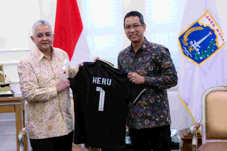 Dikunjungi Manajemen Persija, Heru Dorong Pengembangan dan Prestasi Sepak Bola Jakarta