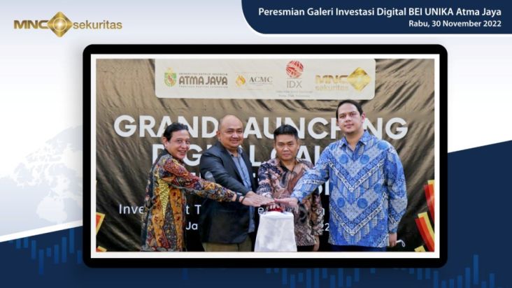 MNC Sekuritas Resmikan Galeri Investasi Digital BEI UNIKA Atma Jaya