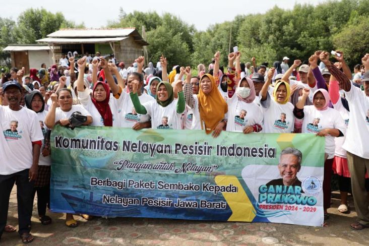 Nelayan Indramayu Dukung Ganjar Presiden 2024