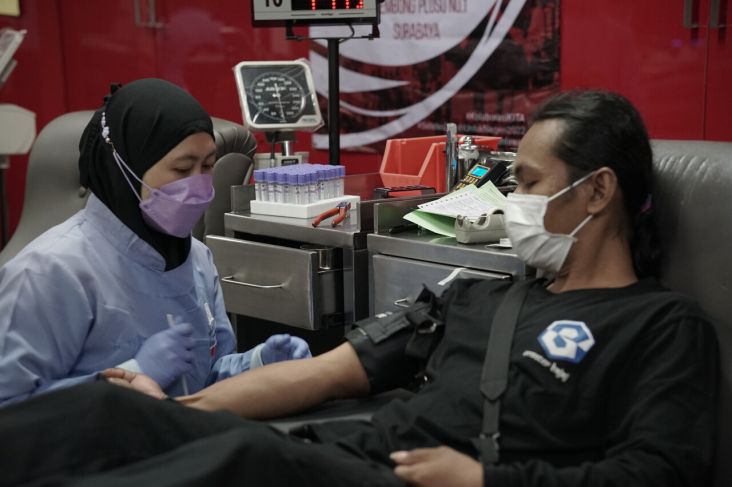 Peduli Kemanusiaan, 16 Komunitas di Surabaya Gelar Donor Darah Serentak