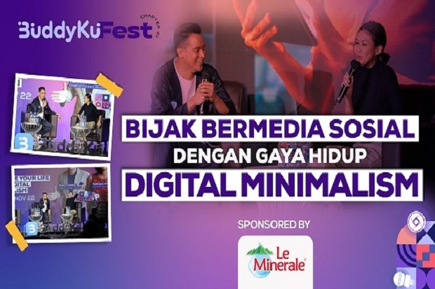 BuddyKu Fest, Bijak Menggunakan Aplikasi Media Sosial dengan Gaya Hidup Digital Minimalis