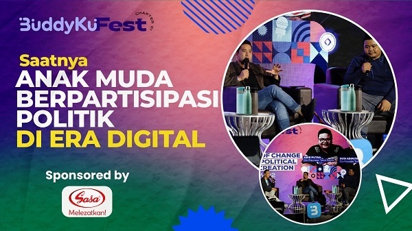 BuddyKu Fest, Yuk Generasi Muda Berpartisipasi Politik di Era Digitalisasi!