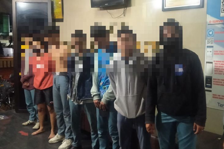 17 Pelajar STM di Bogor Diamankan Hendak Tawuran, Dua Sajam Disita