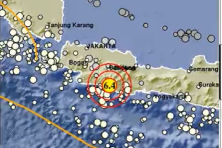 Penyebab Gempa Garut Magnitudo 6,4 Dipicu Aktivitas Dalam Lempeng Indo-Australia 