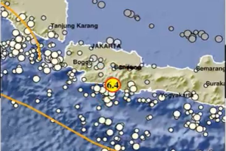 Gempa Magnitudo 6,4 Guncang Garut, Warganet: Bandung Kerasa Banget