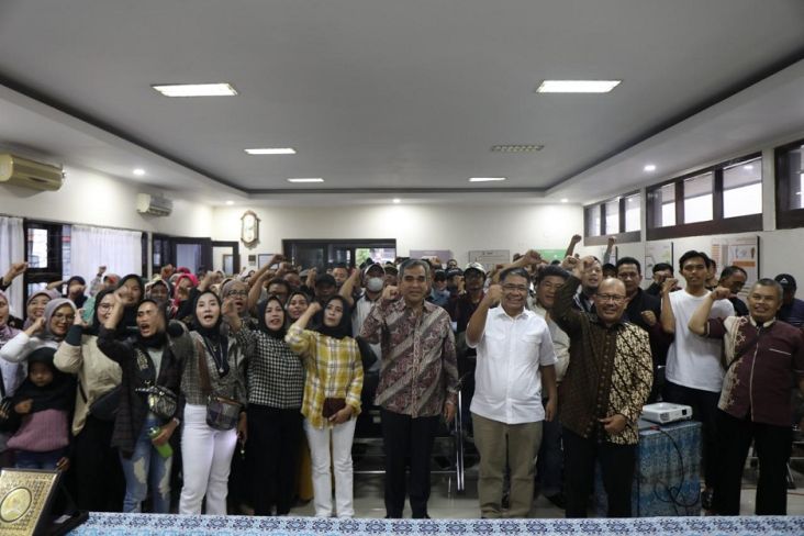 Di Depan Sekjen Gerindra, UMKM Cibaduyut Nyatakan Dukungan untuk Prabowo
