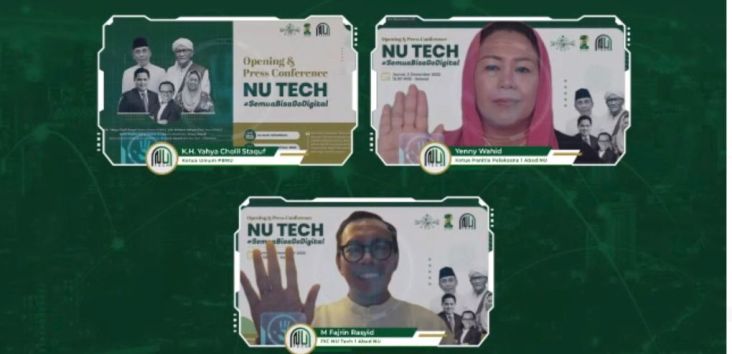 Bertabur Teknologi dan Nilai Islam, NU Tech Diluncurkan