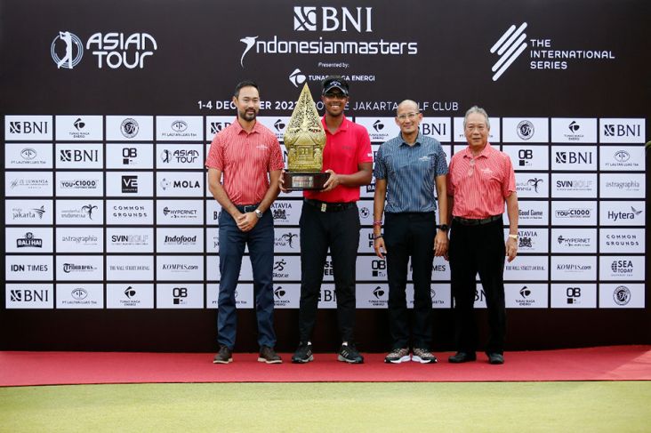 Lewat Pantun, Sandiaga Uno Apresiasi Turnamen Golf Indonesian Masters 2022