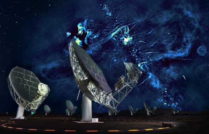 Teleskop Terbesar di Dunia MeerKAT Ikut Gabung Berburu Alien