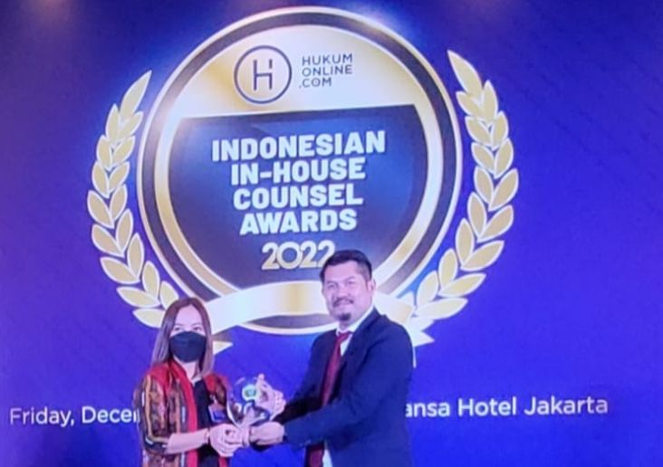 Legal Alfamart Raih Penghargaan Indonesian In-House Counsel Awards 2022