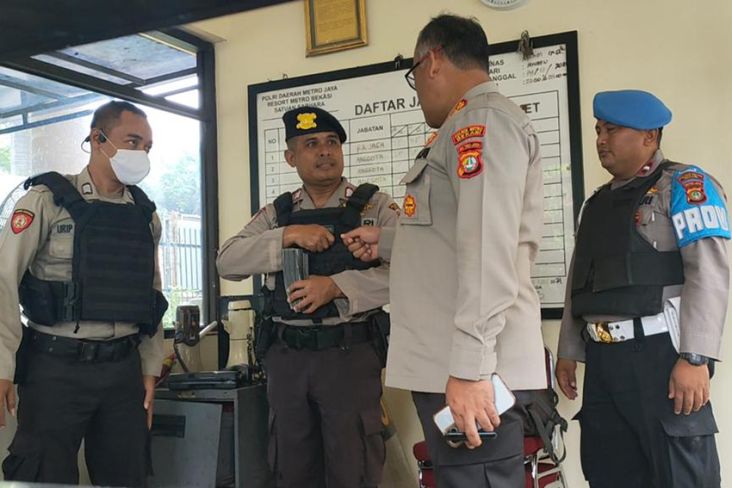 Polres Metro Bekasi Perketat Penjagaan Wilayah Usai Bom Bandung