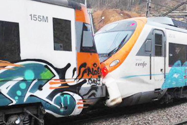 Tabrakan Kereta di Spanyol, Ratusan Orang Terluka