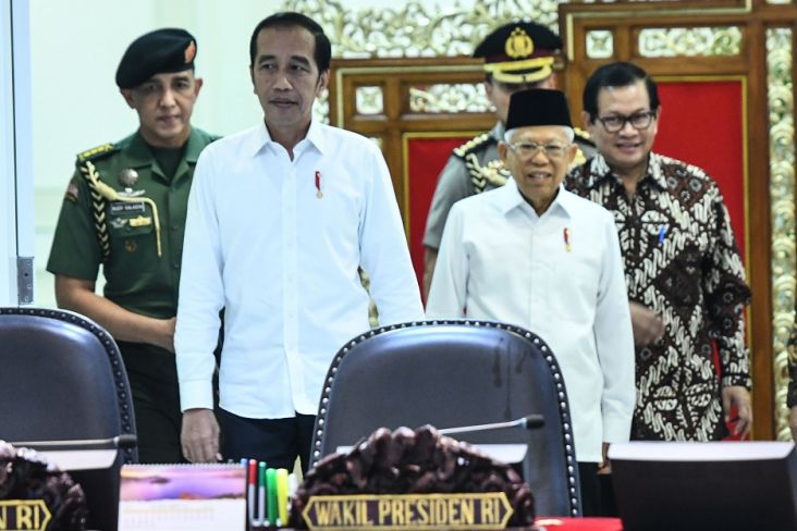 Survei Poltracking: Kepuasan Publik terhadap Pemerintahan Jokowi-Ma’ruf Tembus 73,2%