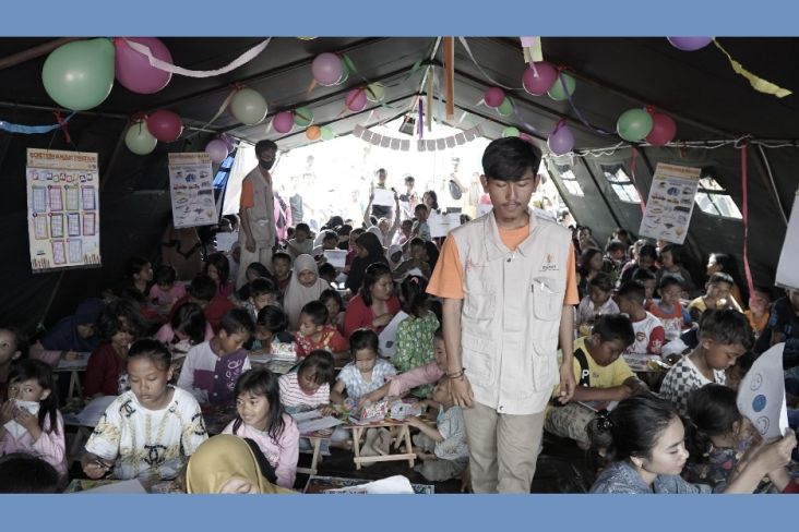 Ratusan Siswa Korban Gempa Cianjur Dapat Bantuan Pendidikan dan Trauma Healing