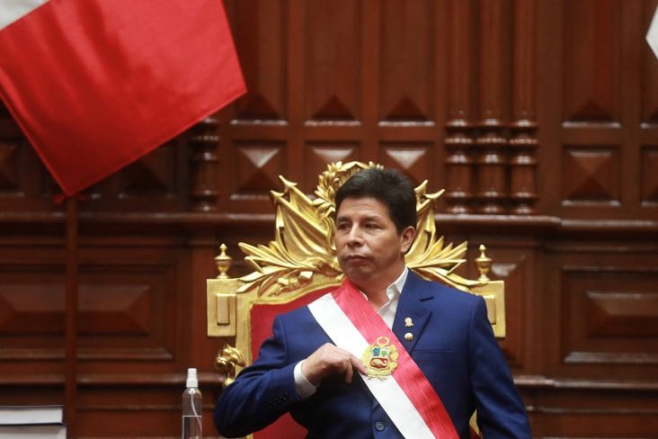 Presiden Peru Pedro Castillo Digulingkan Secara Dramatis, Digantikan Dina Boluarte