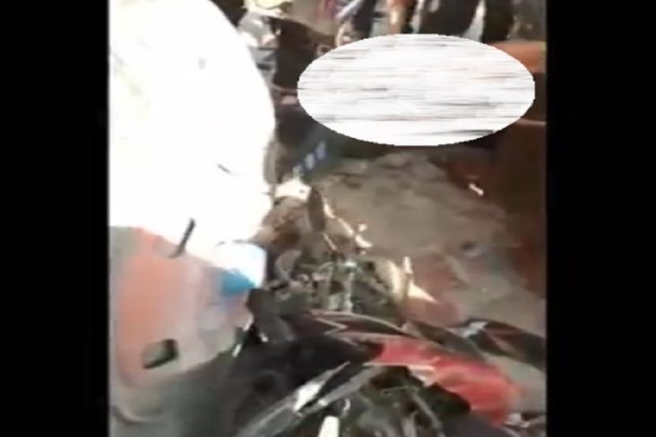 Tragis! Truk Kontainer Tabrak dan Lindas Pemotor di Gowa hingga Tewas, Polisi Buru Sopir