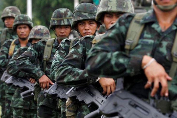 Baku Tembak di Hutan, Tentara Thailand Tewaskan 15 Penyelundup Narkoba