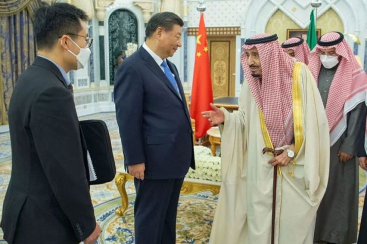 Raja Salman dan Presiden Xi Jinping Teken Perjanjian Kemitraan Strategis