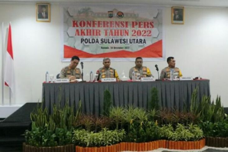 Aksi Kriminalitas di Sulawesi Utara Meningkat 1.338 Kasus