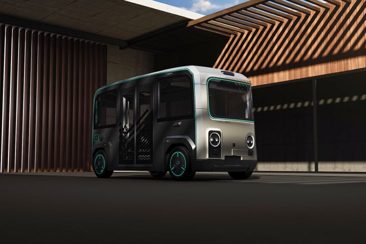 Holon Resmi Perkenalkan Bus Otonom di CES 2023