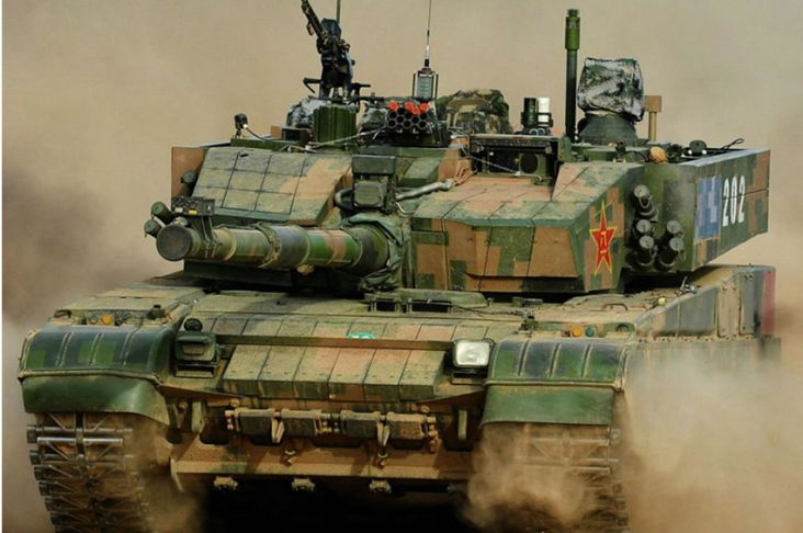 Spesifikasi Type 99 A, Tank milik China Lapis Baja Tercanggih