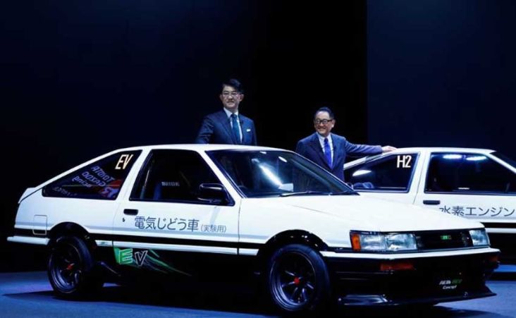 Toyota Bangkitkan Kembali Mobil Tua Generasi AE86 dengan Mesin Bebas Emisi