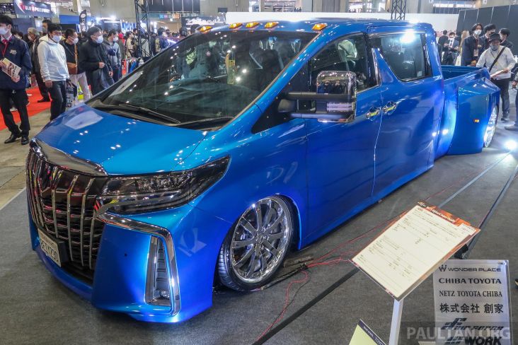 Terlalu Nekat, Toyota Alphard Dibuat Jadi Mobil Pikap