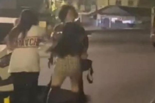 Viral, Diduga Mabuk Oknum Polisi Berpangkat Bripka di Jambi Ribut dengan Teman Wanitanya