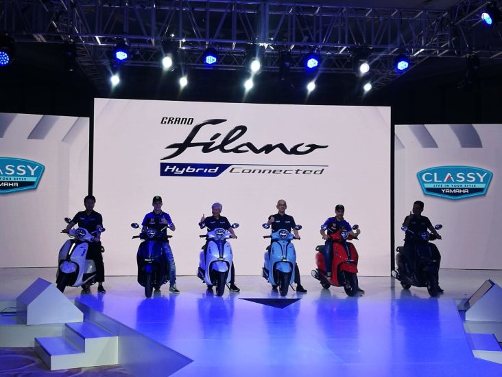 Yamaha Grand Filano Hybrid-Connected Resmi Meluncur di Indonesia