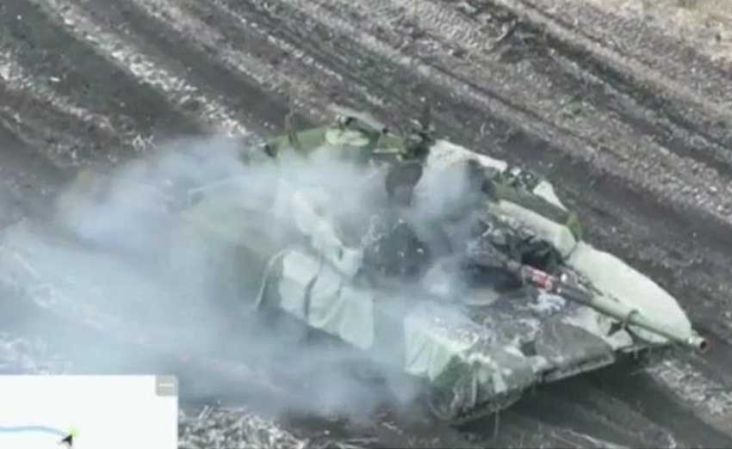 Rusia Kehilangan Tank Tercanggih T-90M Proryv, Hancur Dihantam Peluncur Granat AT-4