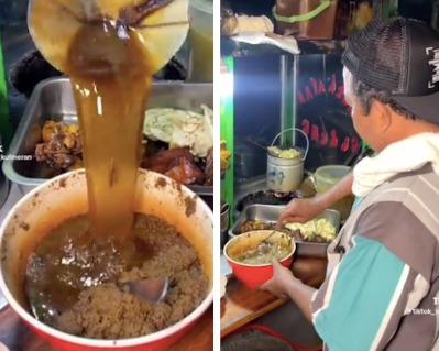 Viral! Nasi Minyak Surabaya, Netizen: Kolesterol Im Coming