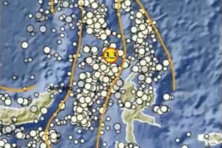 10 Gempa Susulan Guncang Sulut, Dipicu Deformasi Batuan di Lempeng Laut Maluku