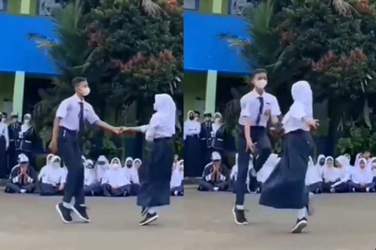 Viral Siswa-Siswi SMPN 1 Ciawi Dansa di Sekolah, Mendikbudristek Nadiem Mengaku Bangga