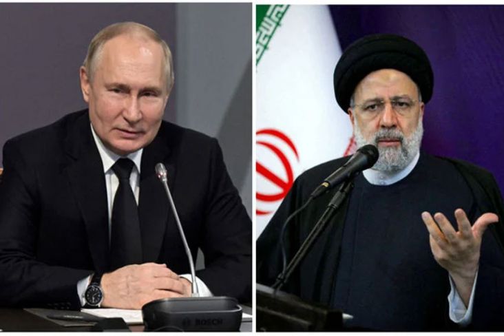 Putin Telepon Raisi, Bahas Penyelesaian Konflik di Suriah