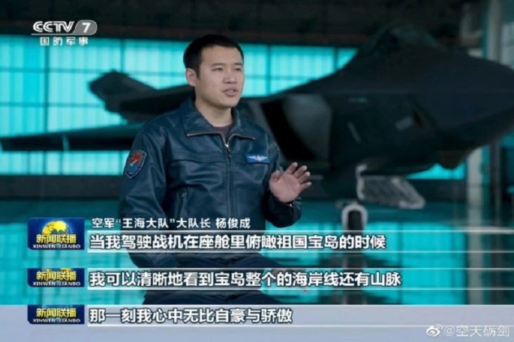 Pilot Jet Tempur Siluman J-20 China Klaim Terbang di Atas Taiwan Tanpa Terdeteksi