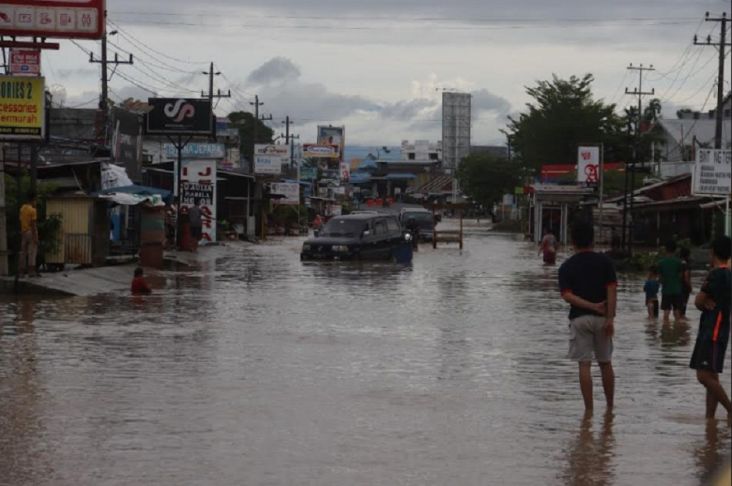 Banjir Melanda Kota Bengkulu, 905 Rumah Terdampak Parah