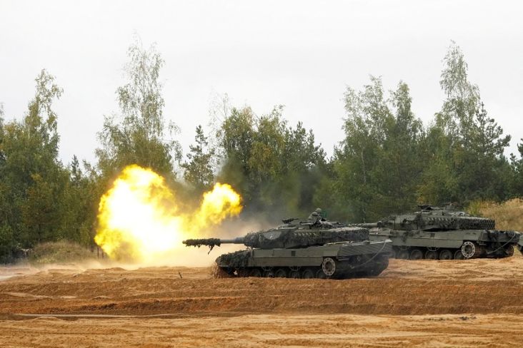 Jerman Izinkan Negara NATO Ini Kirim Tank Leopard ke Ukraina