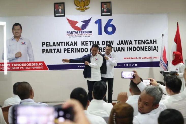 Usai Dilantik Jadi Ketua DPW Partai Perindo Jateng, Mayjen TNI (Purn) Wuryanto Langsung Tancap Gas Aksi