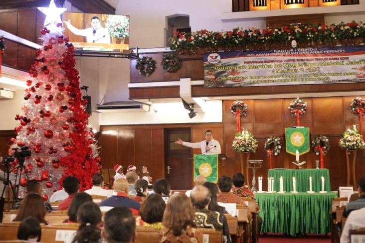 Hadiri Natal Bersama RPA dan Kartini Perindo, HT: Perjuangan Mereka Luar Biasa!