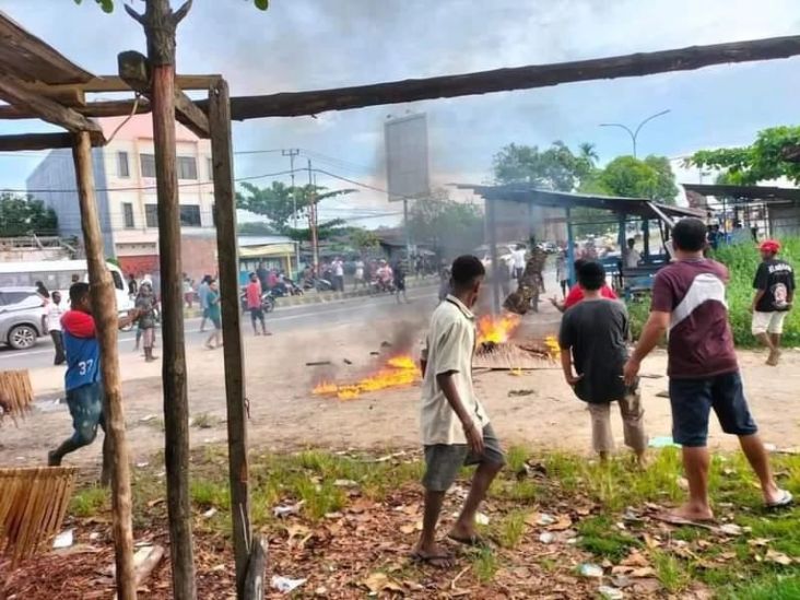 Brutal! Begini Kronologi Wanita Dibakar Hidup-hidup di Sorong