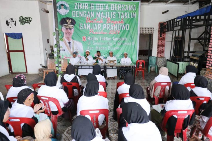 TGS Ganjar Pranowo Ajak Majelis Taklim Berkolaborasi Tingkatkan Solidaritas