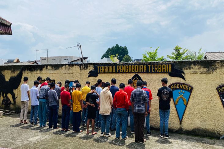 Hendak Tawuran, 21 Pelajar Ditangkap di Cibinong Bogor