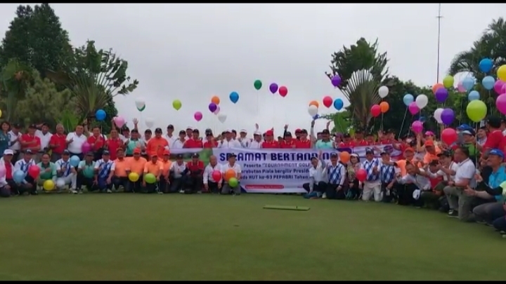 Kuatkan Soliditas Purnawirawan TNI-Polri, Pepabri Gelar Turnamen Golf di Bogor